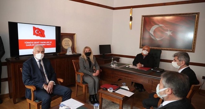 Türkiye Şehit Yakınları ve Gaziler Dayanışma Vakfı Yönetim Kurulu 15´inci Kez Toplandı