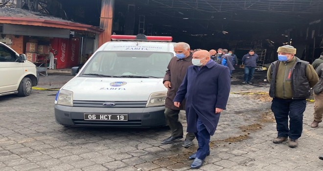 ALTINOK´TAN KIZILCAHAMAM´A  GEÇMİŞ OLSUN ZİYARETİ