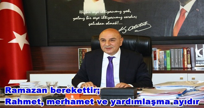 BAŞKAN ALTINOK´TAN RAMAZAN MESAJI