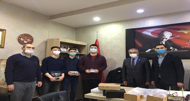 MEB ?Robot Yarışması?na Katılacak  Öğrencilere Belediyeden Tam Destek