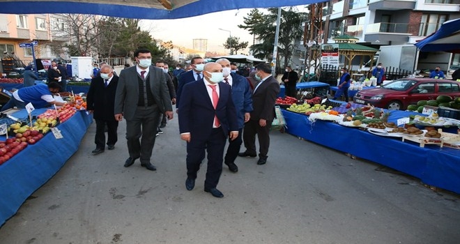 BAŞKAN ALTINOK´TAN SEMT PAZARLARINA RAMAZAN DENETİMİ