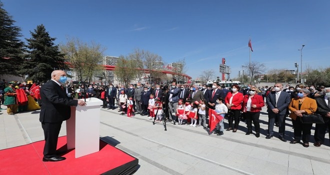 Yenimahalle´de 23 Nisan coşkuyla kutlandı