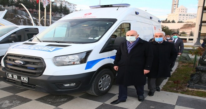 KEÇİÖREN´E 80 MİLYON TL´LİK HİZMET ARACI 