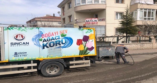 Sincan´da Kapsamlı Temizlik 