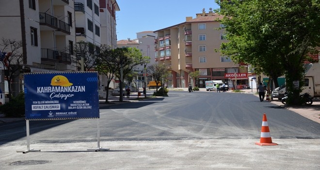 Kahramankazan´da asfalt seferberliği  