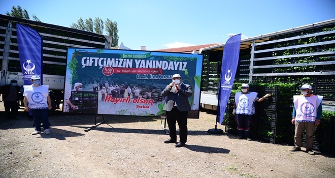 Çiftçilerin yüzü güldüren destekleme