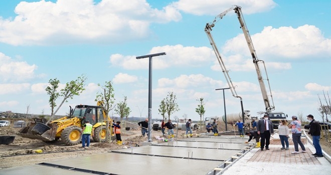 Millet Bahçesi´nde çalışmalar tam gaz 