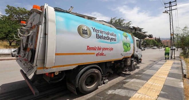 Yenimahalle sokakları pırıl pırıl