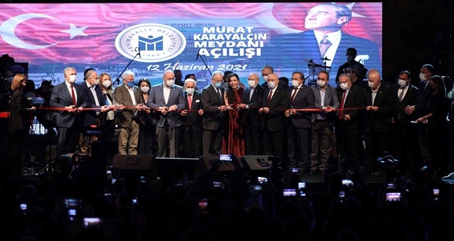 Murat Karayalçın Meydanı hizmete açıldı