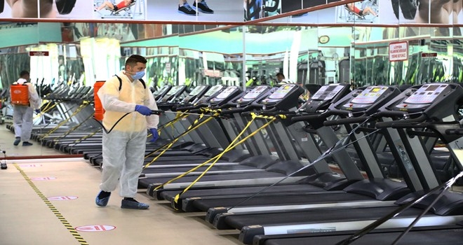 KEÇİÖREN´DE SAĞLIK İÇİN HİJYENİK SPOR SALONLARI 