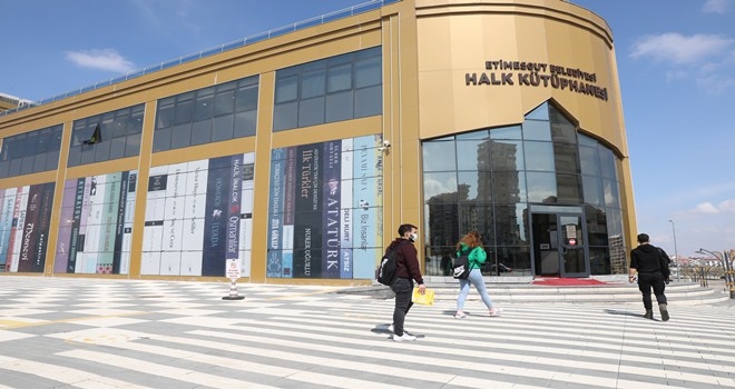 DEMİREL HALK KÜTÜPHANESİ´Nİ ZİYARET ETTİ