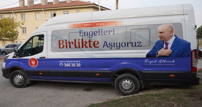 ?ENGELSİZ KEÇİÖREN? İÇİN ASANSÖRLÜ ARAÇ FİLOSU ARTIRILDI