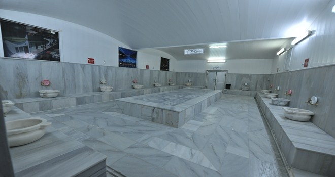 Kızılcahamam´da Kaplıcalar  tedbirlerle yeniden hizmete açıldı