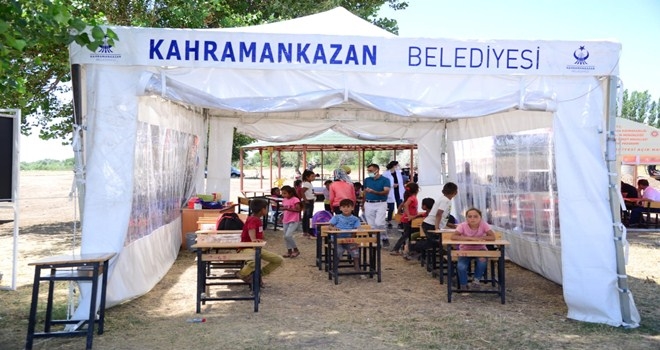 Kahramankazan Belediyesi´nden ?Telafide Ben de Varım? projesine destek