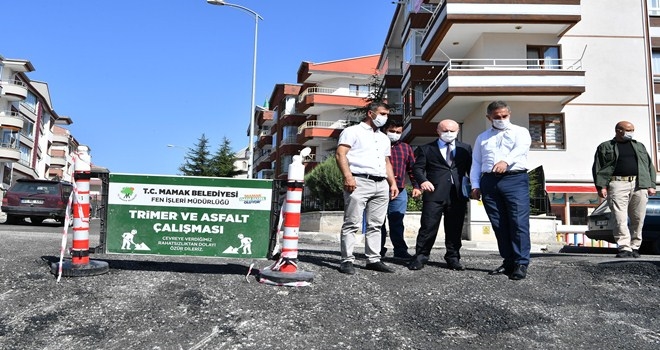 Mamak´ta Asfalt Seferberliği