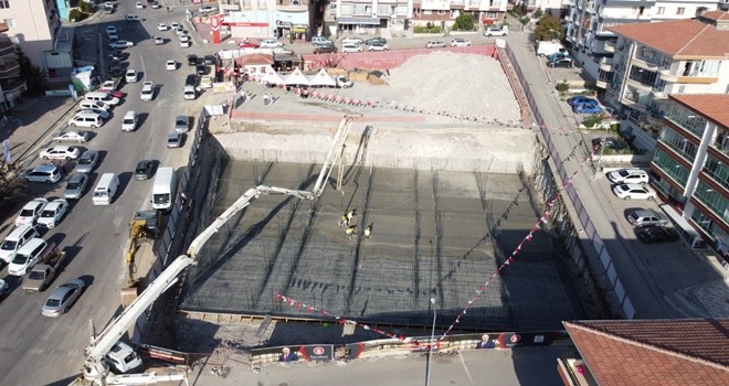 SANCAKTEPE KAPALI PAZAR ALANI VE  KÜLTÜR MERKEZİ´NİN TEMELİ ATILDI