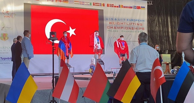Kahramankazan´ın gururu Yasin Avrupa Şampiyonu 