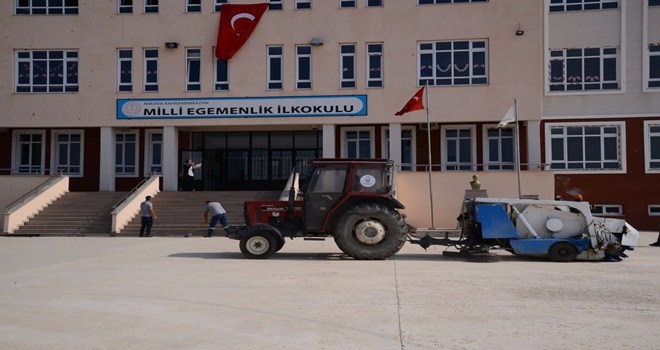 Kahramankazan´da okullar tertemiz ve pırıl pırıl