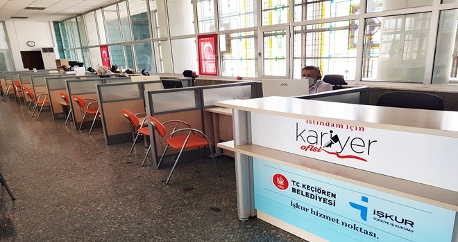 KEÇİÖREN BELEDİYESİ KARİYER OFİSİ  TÜM ANKARALILARA HİZMET VERİYOR