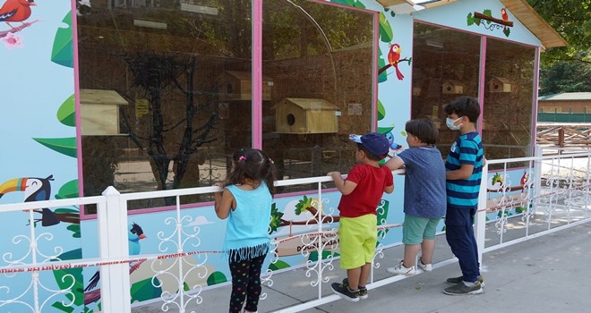 DOĞAL YAŞAM PARKINA YENİ KUŞ EVİ 