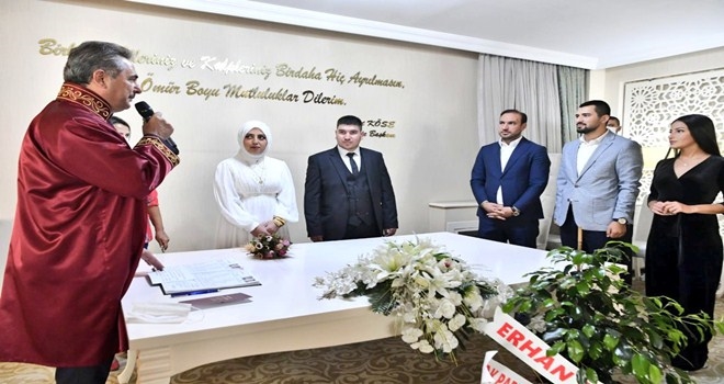 3 ayda 1331çift nikah masasına oturdu