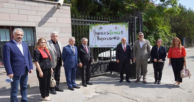 KEÇİÖREN´DE ?TEMİZ ÜNİVERSİTE´ İÇİN KOLLAR SIVANDI 