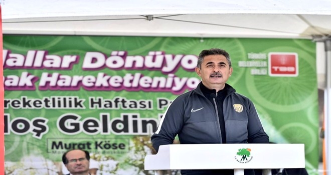  Mamak´ta pedallar hareketlilik için çevrildi