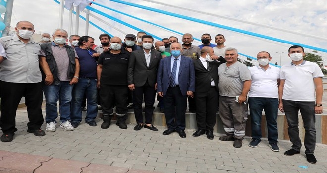 Başkan Yaşar, Yeni Başkent  Oto Sanayi´de esnafla buluştu