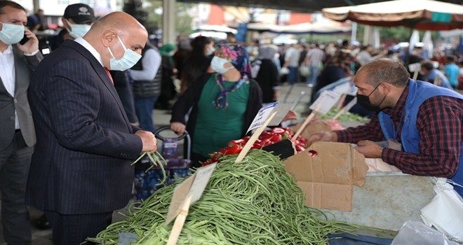 BAŞKAN ALTINOK´TAN FİYAT VE KALİTE DENETİMİ