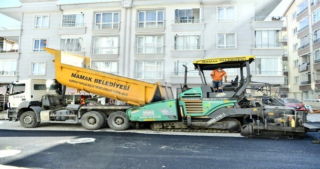 Köse, asfalt çalışmalarını denetledi