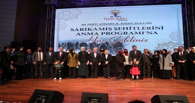 KADINLAR SARIKAMIŞ ŞEHİTLERİNİ KEÇİÖREN´DE ANDI