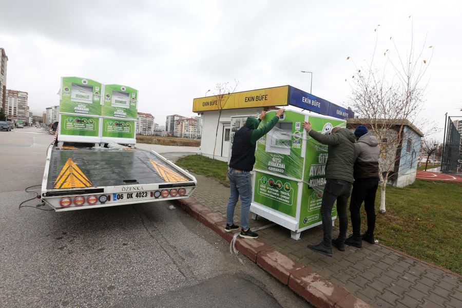 Eskimiş tekstil ürünleri çöpe değil kumbaraya