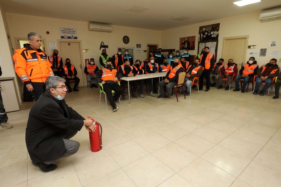 Personele Afet Farkındalık Eğitimi verildi
