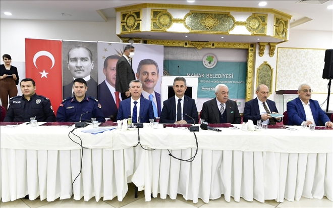 Başkan Köse Mamaklı muhtarlarla  2021 yılını değerlendirdi