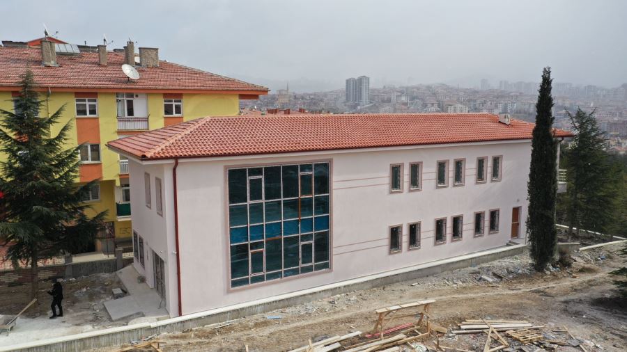 KEÇİÖREN BELEDİYESİ İLK  SAĞLIK OCAĞINI TAMAMLADI