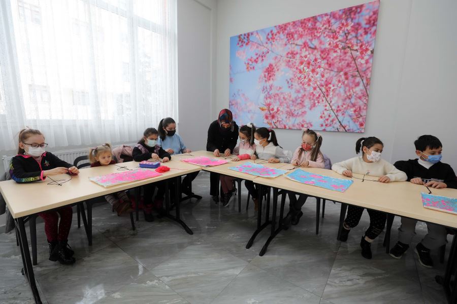 Sanat ve Eğlence Atölyeleri başladı