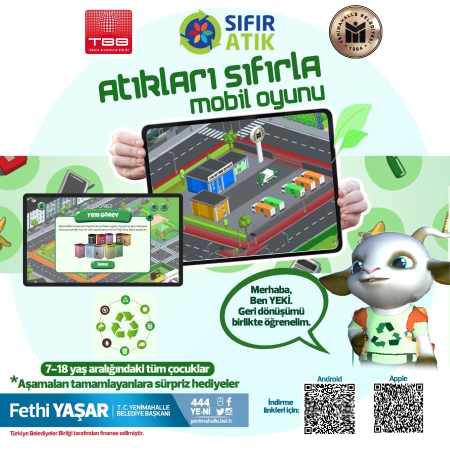 Çocuklar “Atıkları sıfırlıyor” 