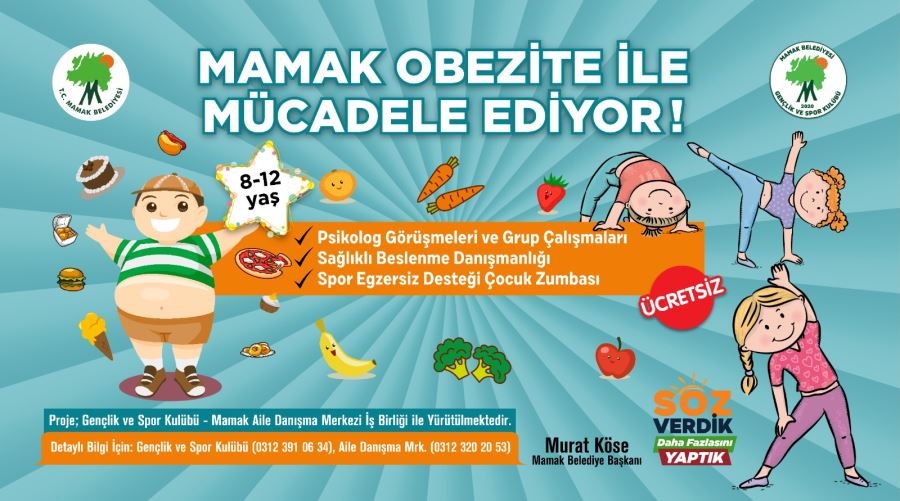 Mamak Obezite İle Mücadele Ediyor