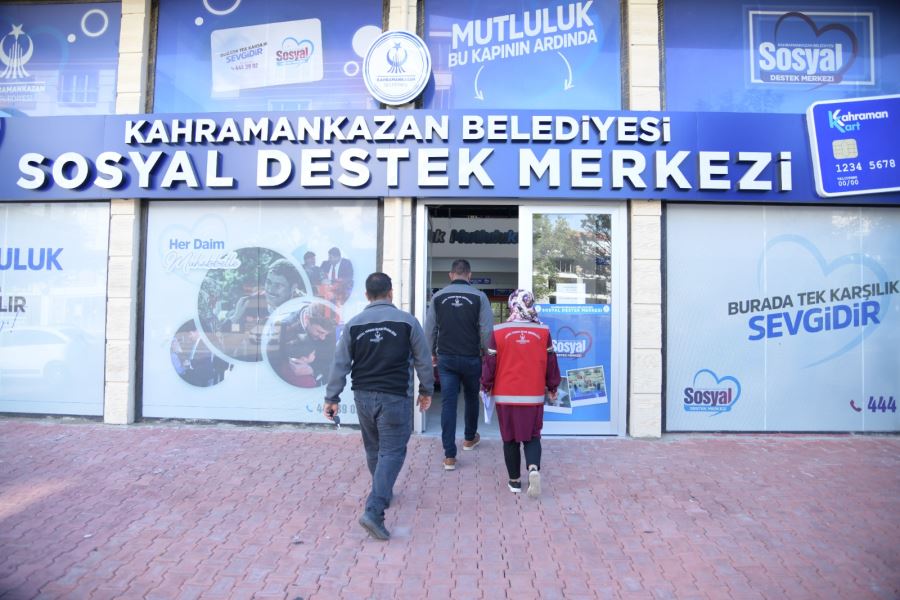 Yaşlılara belediye hizmeti