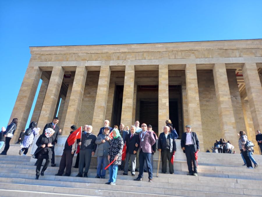 GÖNÜL KÖŞKÜ HUZUREVİ SAKİNLERİ ANITKABİR’İ ZİYARET ETTİ 