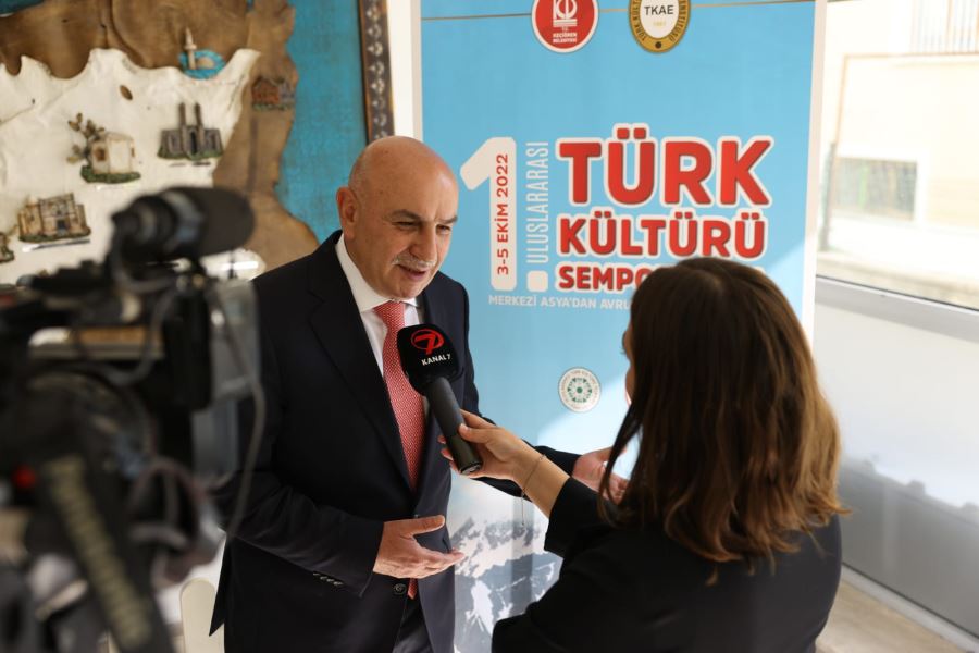 ‘ULUSLARARASI TÜRK KÜLTÜRÜ SEMPOZYUMU’ KEÇİÖREN’DE BAŞLADI