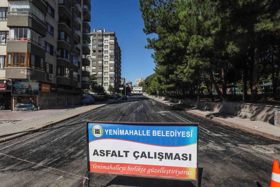 Yenimahalle’de altyapı çalışmaları devam ediyor