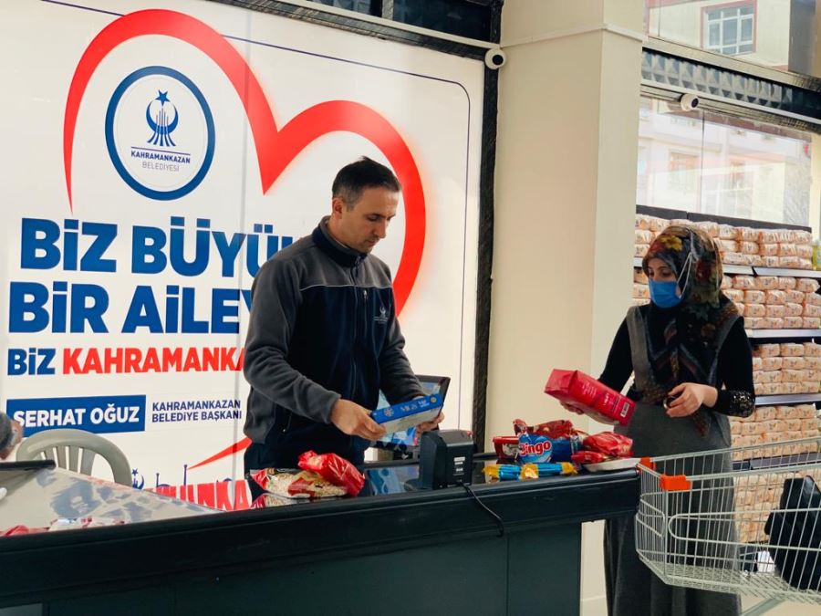 Sosyal Destek Merkezi ihtiyaç  sahiplerine dokunmaya devam ediyor