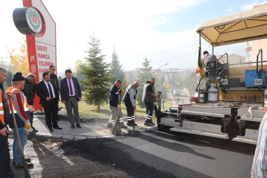 TOPÇU MAHALLESİ SOKAKLARI ASFALTLANIYOR