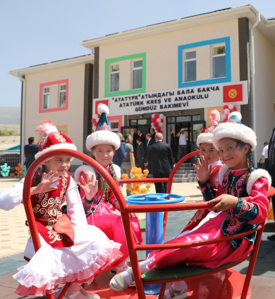 KIRGIZ BALALAR ATATÜRK KREŞİ’NDE EĞİTİM ALIYOR