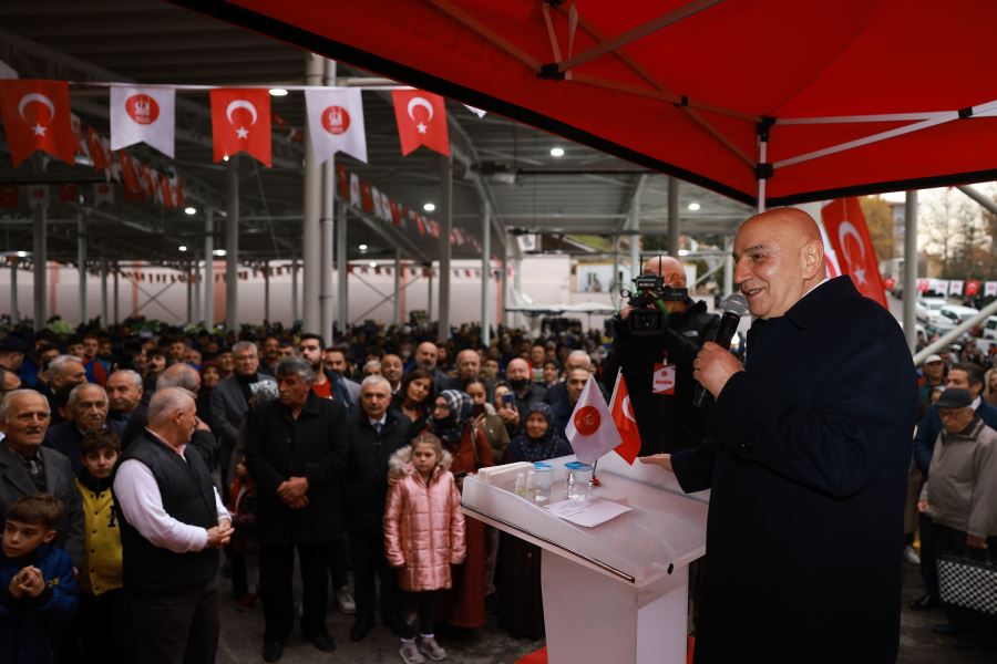 KEÇİÖREN’E BİR YENİ NESİL  SEMT PAZARI DAHA KAZANDIRILDI