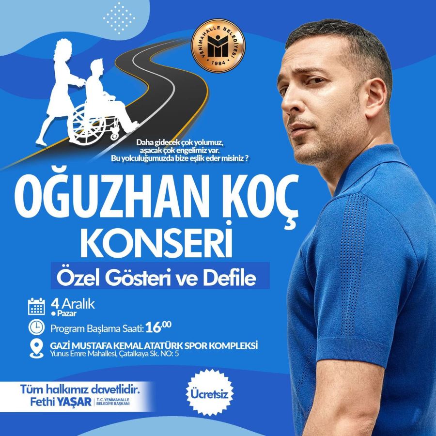 Yenimahalle’den Engelliler Gününe özel program