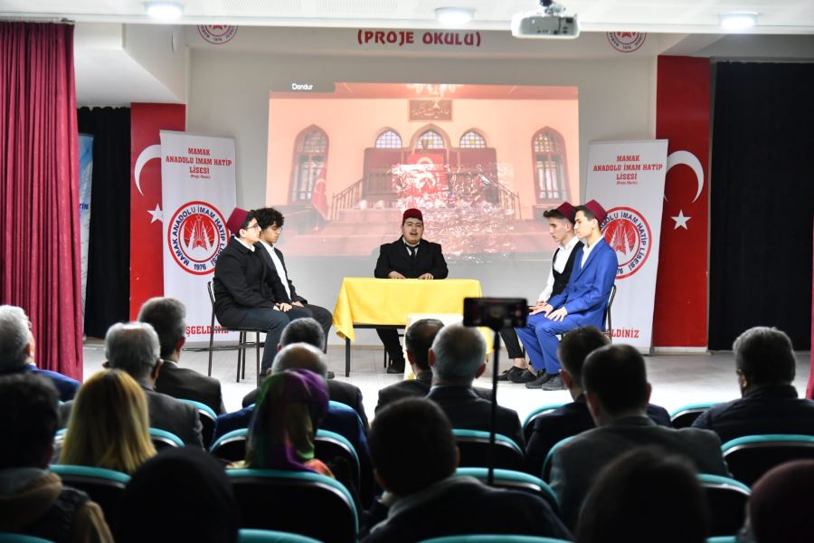 İstiklal Marşı’nın Kabulü’nün 101. Yılını sahnelediler