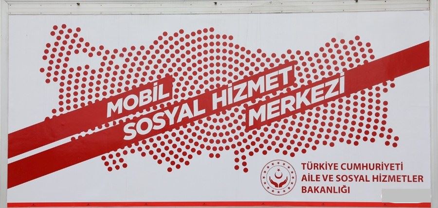 MOBİL SOSYAL HİZMET MERKEZİ  ARAÇLARI HİZMETİ BAŞLADI