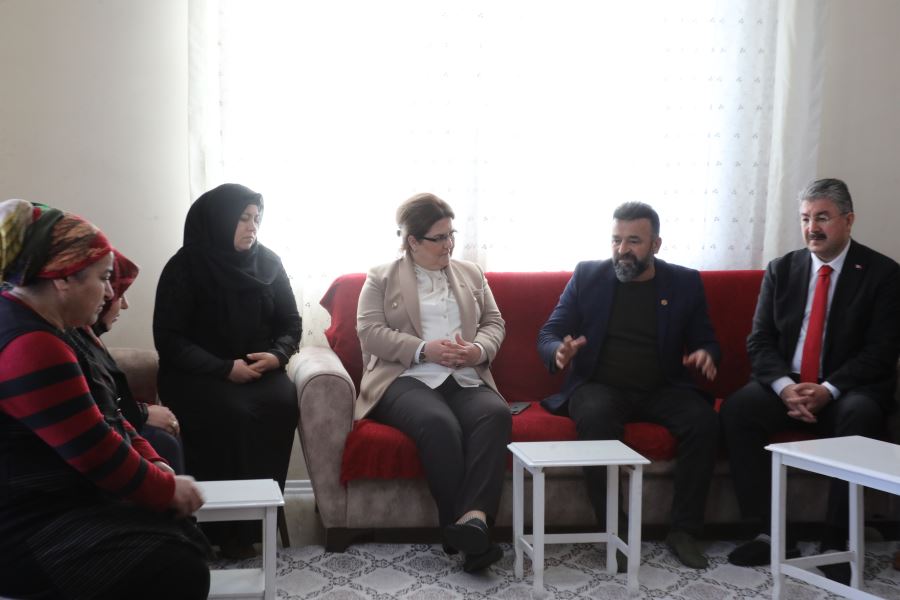 BAKAN YANIK’TAN TAZİYE ZİYARETİ
